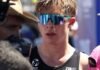Behind the laughs of Triathlon Trouble, one half is still fighting his way back