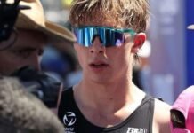 Behind the laughs of Triathlon Trouble, one half is still fighting his way back