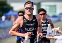 Morgan to tick off 100th World Triathlon start at WTCS Weihai